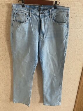 Men’s Mutual Weave Light Blue Men's Denim Jeans “The Bootcut” Size 36x34
